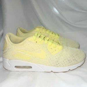 Nike Air Max 90 Ultra 2.0 Br.  Lemon Chiffon. Size 11 Mens. 898010-700